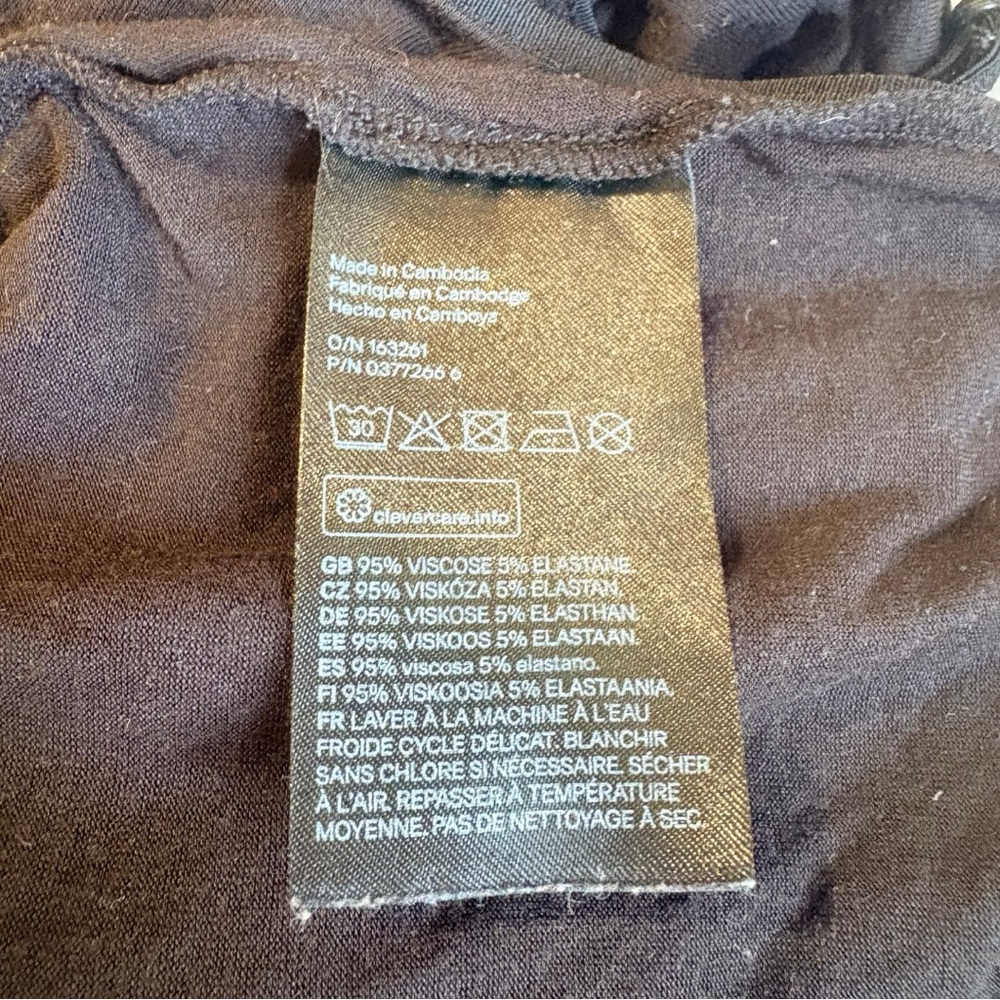 🎭 3/$20 H&M XS Cami Tank Bundle 5 Soft Stretch Layering Basics - Picture 4 of 5